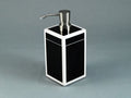 Lotion Pump Black with White Trim - Pacific Connections