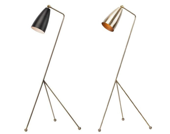 Lucille Black Floor Lamp - Nuevo Living
