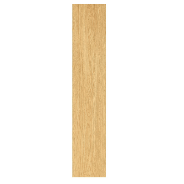 Luxury vinyl plank flooring sample with honey oak finish, Office Logix Shop office decor