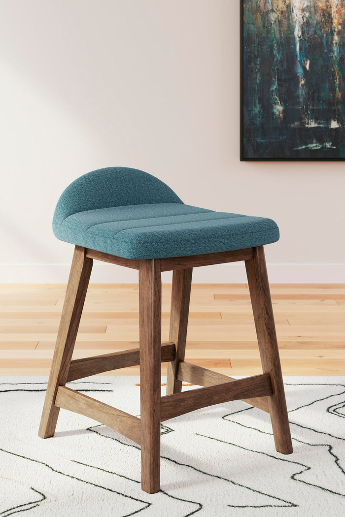 Blue/Brown / Counter Height