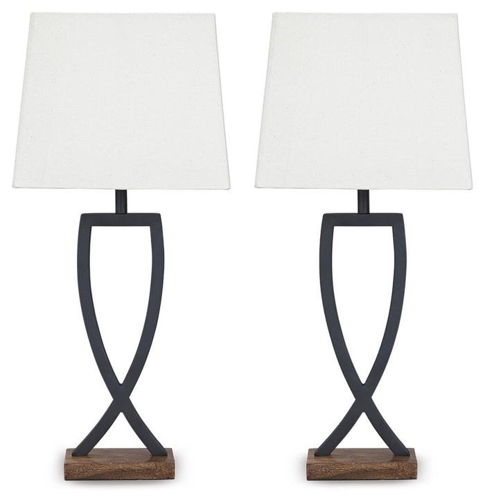 Makara Metal Table Lamp (2/CN)