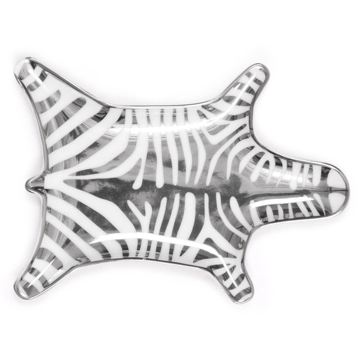 Metallic Zebra Dish Silver - Jonathan Adler