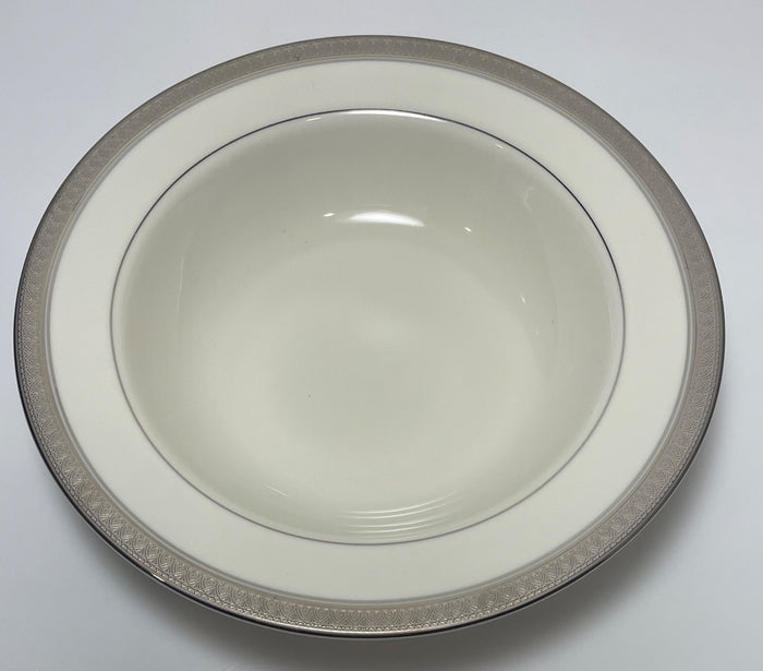 Mikasa Palatial Platinum Fruit Bowl 7 1/4"0