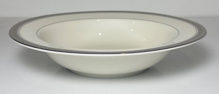 Mikasa Palatial Platinum Fruit Bowl 7 1/4"1