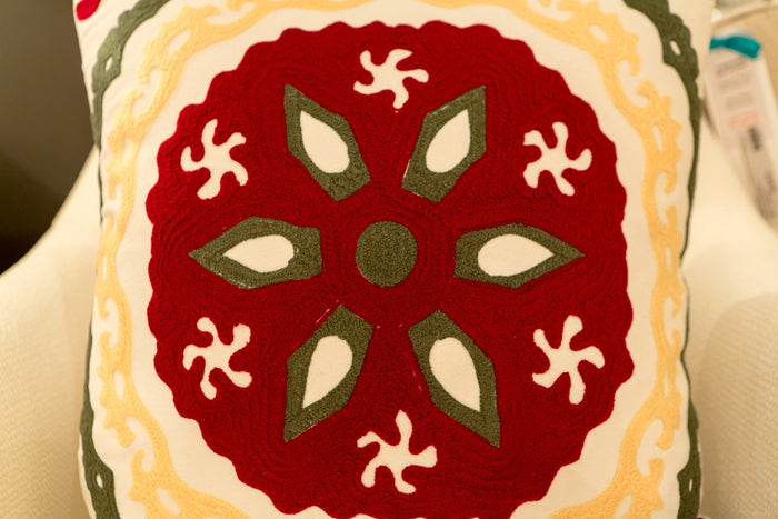 Modern Suzani Pillow - Sabira Collection