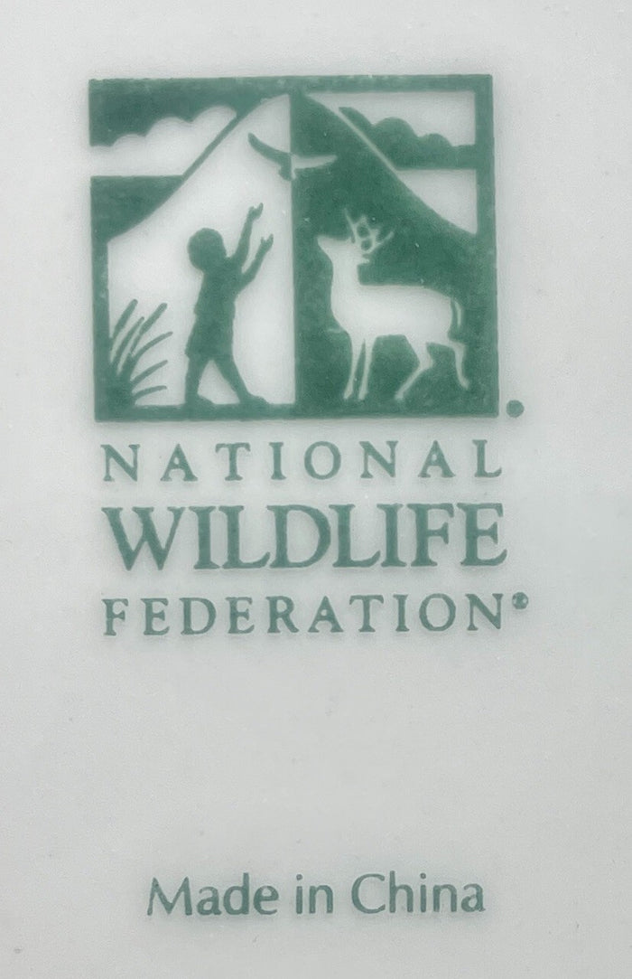 National Wildlife Federation WFE3 Mug Yellow Goldfinch 4 1/8"2