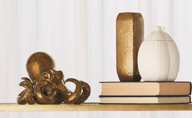 Octopus, Matte Gold - Global Views