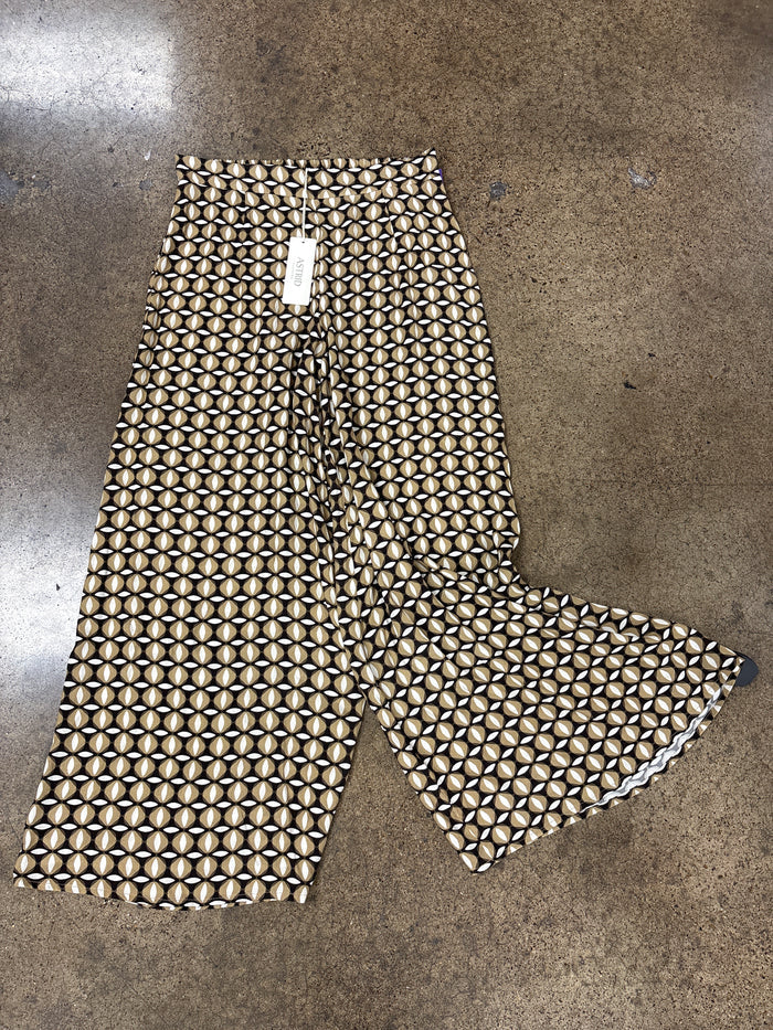 Pants Wide Leg By Clothes Mentor In Tan, Size:Xl