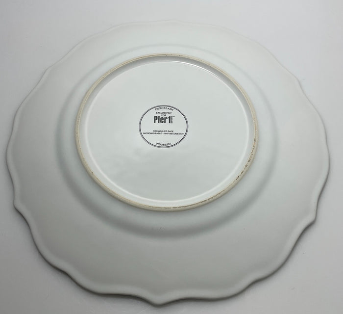 Pier 1 Sofie the Bunny Dinner Plate 10 1/2" Rabbit Easter Spring3