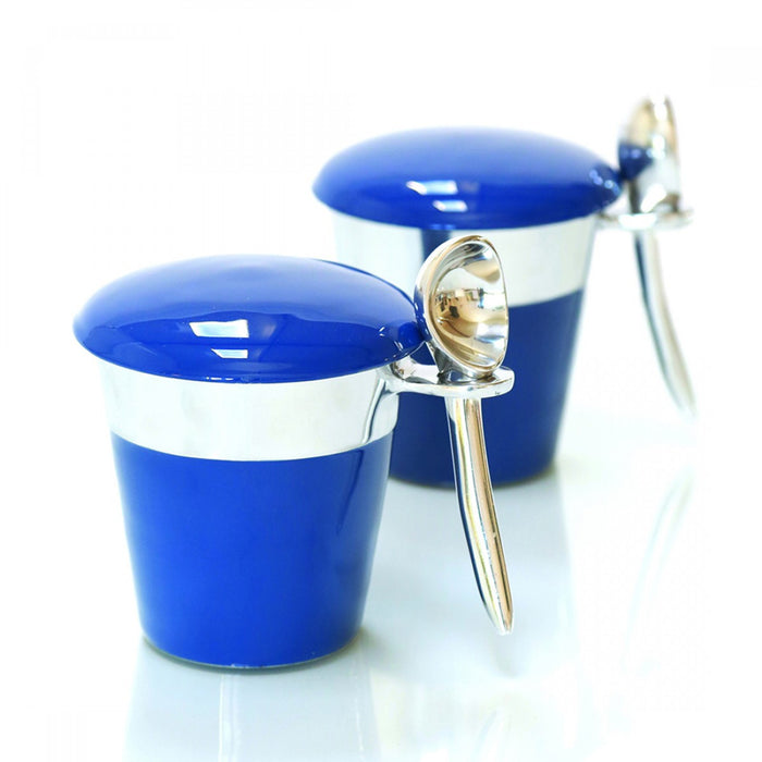Pint Ice Cream Holder With Spoon, Vert - Nima Oberoi-Lunares