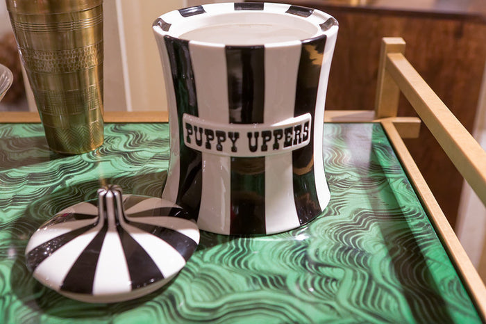Puppy Uppers Canister - Jonathan Adler