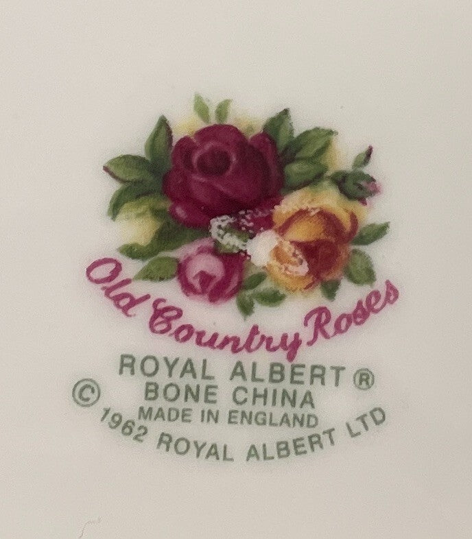 Royal Albert Old Country Roses Gravy Boat and Underplate3