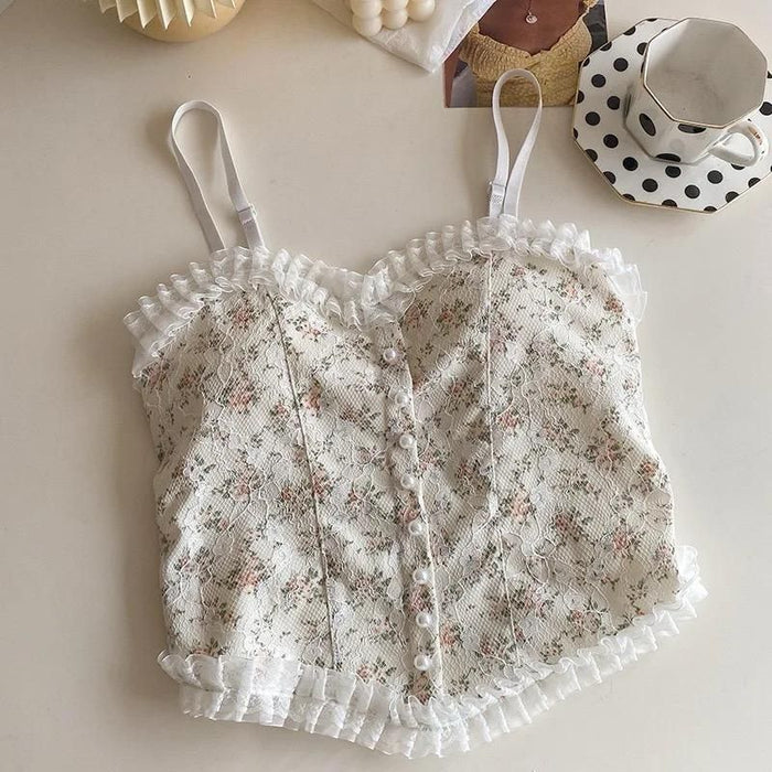 Seamless Padded Fancy Bra
