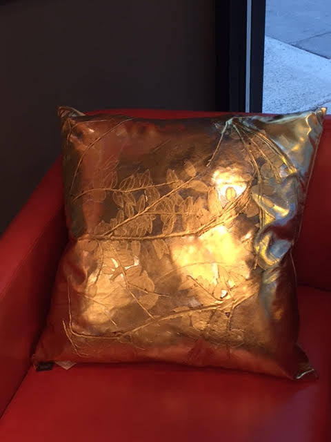 Shade on Gold with Silver - Aviva Stanoff Design Inc.