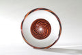 Spiro 2 Orange Black - Teign Valley Glass