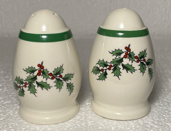 Spode Christmas Tree Salt and Pepper Set 3"0