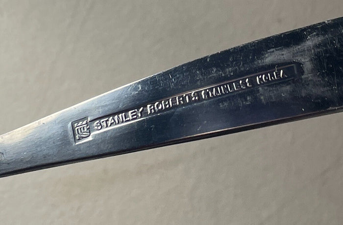 Stanley Roberts Allison Place Oval Soup Spoon 7 1/2" Set of 3 Stainless1