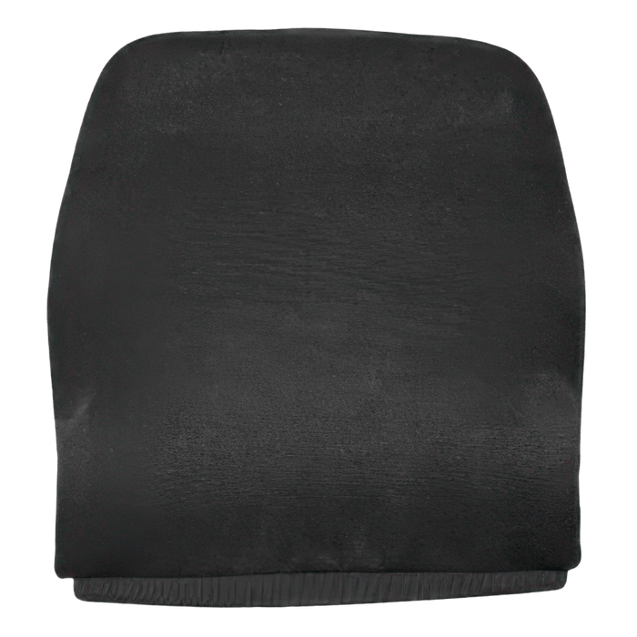 Black Steelcase Leap V2 compatible backrest cushion, replacement office chair part