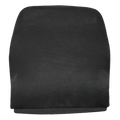Black Steelcase Leap V2 compatible backrest cushion, replacement office chair part