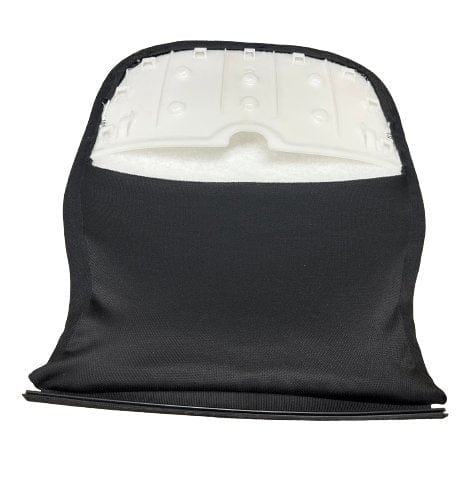 Replacement back cushion for Steelcase Leap V2 chair, black fabric, Office Logix Shop