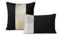 Stenciled Cowhide Dusk Pillow 20" x 20" - Auskin