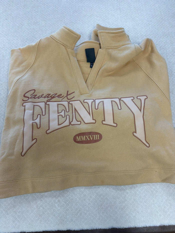 Sweatshirt Collar By Savage X Fenty In Yellow, Size:M