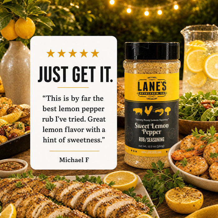 Sweet Lemon Pepper Rub