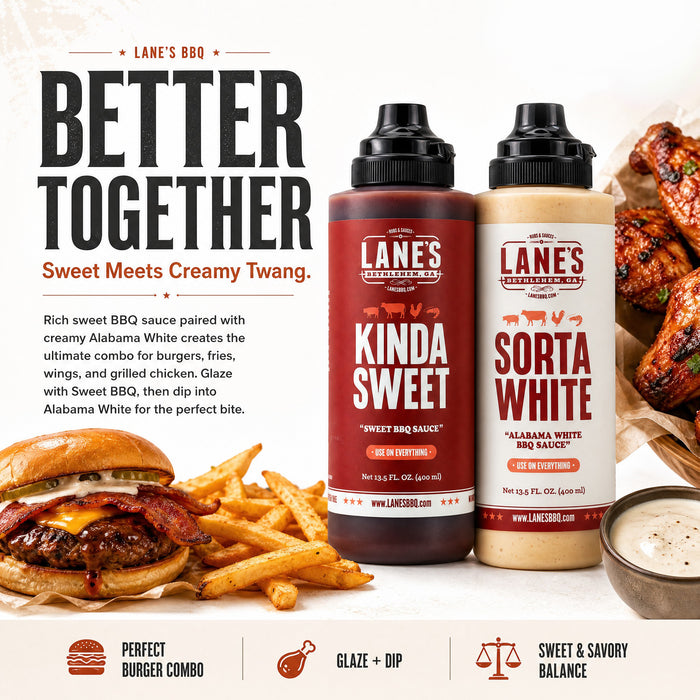 Sweet n White BBQ Sauce Set