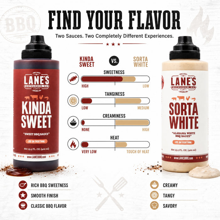Sweet n White BBQ Sauce Set