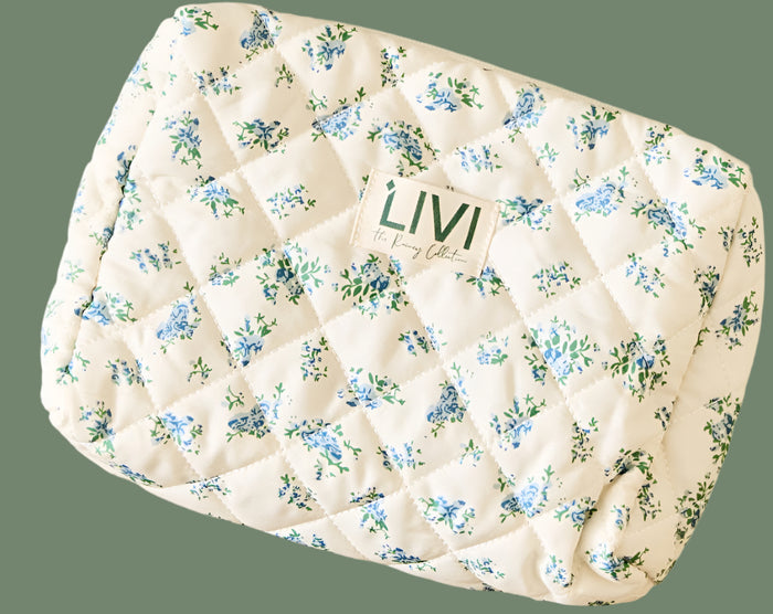 The Livi Starter System™ + Luxe Floral Bag (includes mini LED lamp & all tools & luxe floral bag)