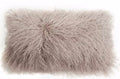 Tibetan Lamb Pillow Birch 11" x 22" - Auskin