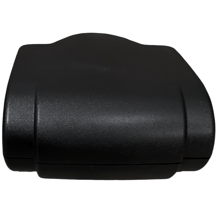 Black tilt mechanism cover compatible with Herman Miller Aeron Classic office chair