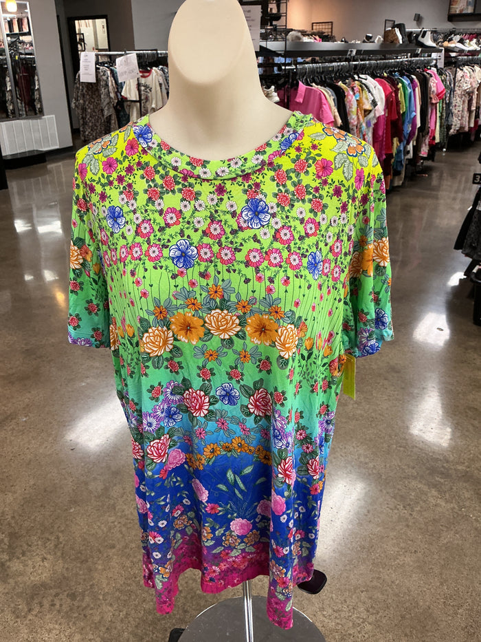 Top Ss Designer By Johnny Was In Multi, Size:Xl