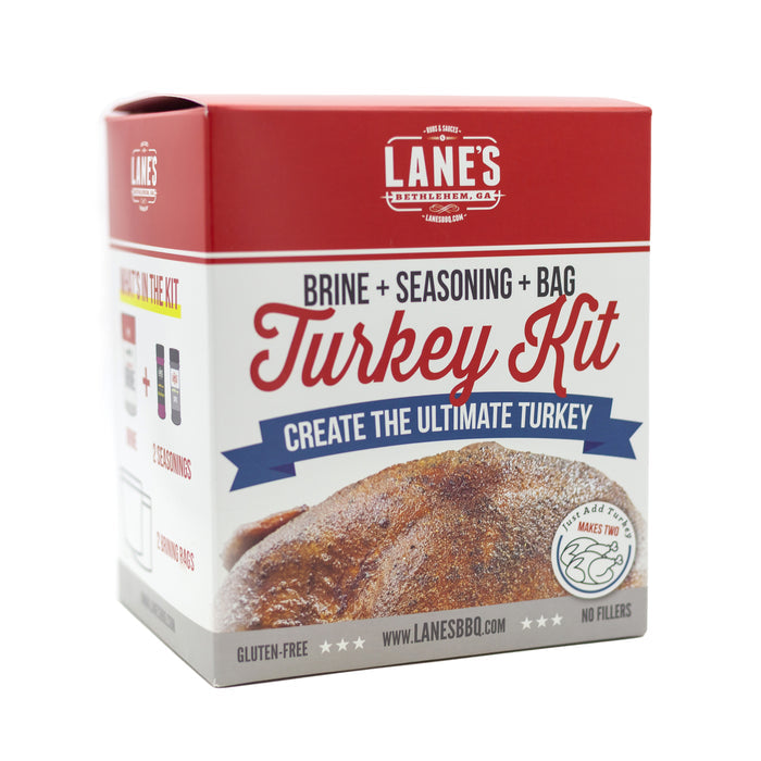 Ultimate Turkey Brine Kit (Signature Brine + Rub + Brine Bags) - 2 Use