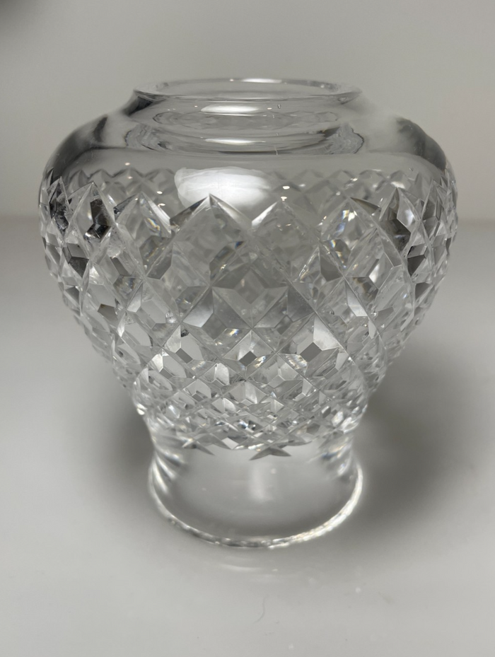 Waterford Alana Hurricane Globe ONLY 4 1/2"1