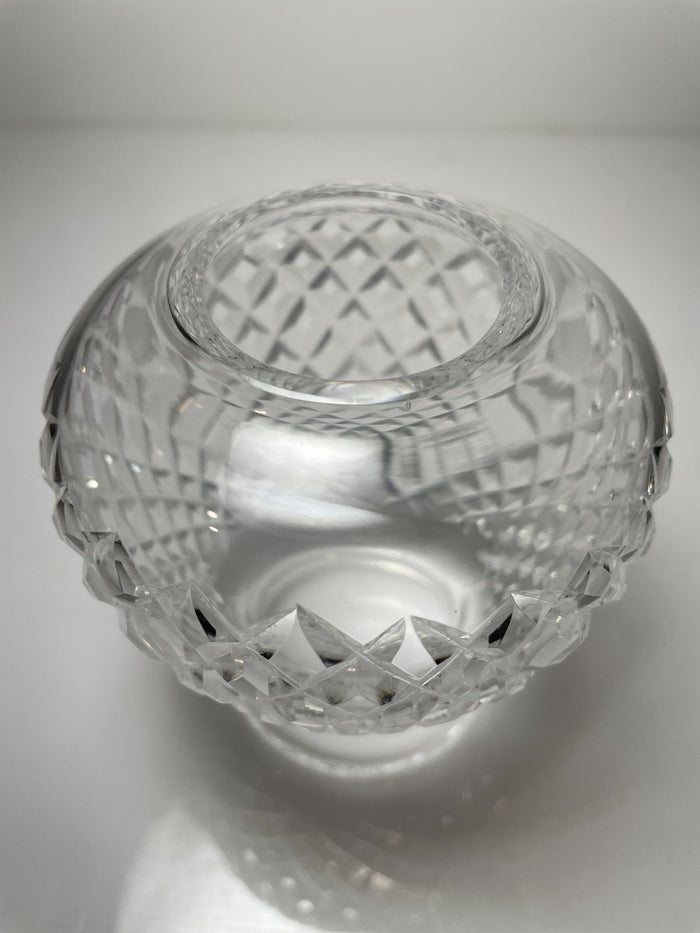 Waterford Alana Hurricane Globe ONLY 4 1/2"2
