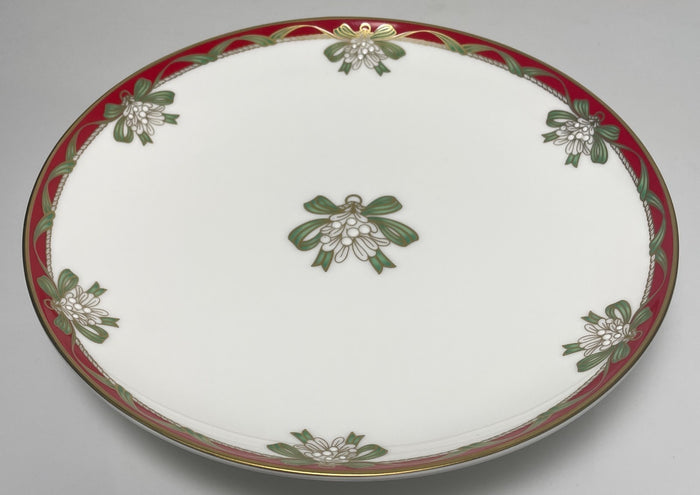 Waterford Holiday Ribbons Round Compote 2 3/8" X 8 1/4"1
