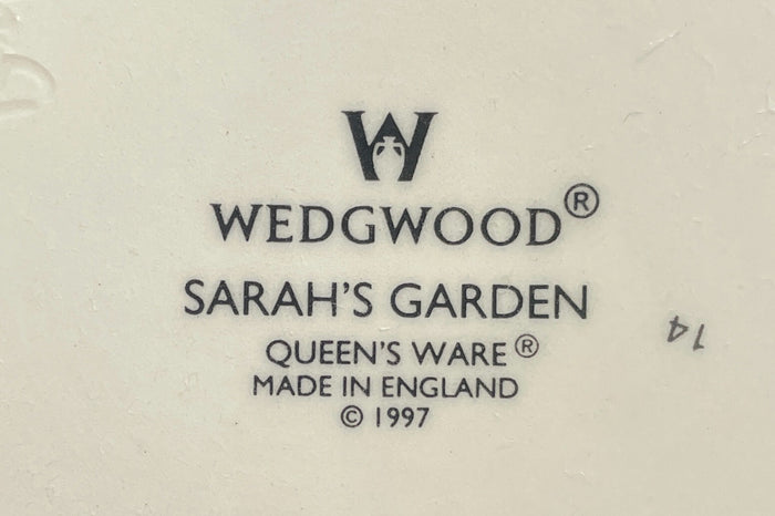 Wedgwood Sarah's Garden Vase 7" Galanthus nivalis Snowdrop2
